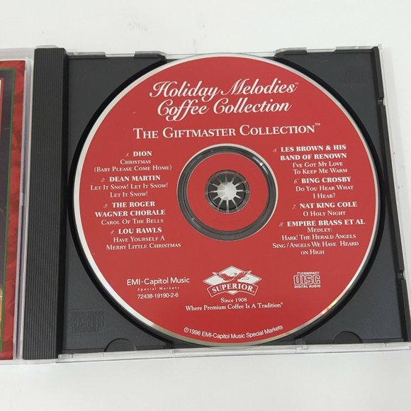 Superior Coffee Holiday Melodies Collection Christmas Music CD Giftmaster Edtion - Picture 5 of 6